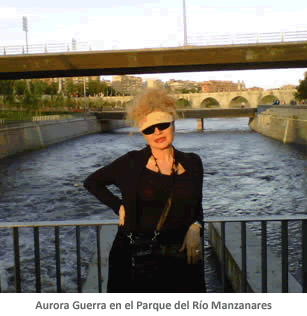 Aurora Guerra en el Parque del Ro Manzanares