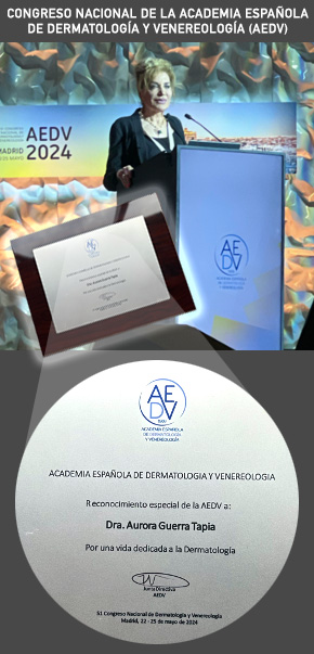 Reconocimiento de la AEDV a la Profa. Dra. Aurora Guerra EN EL CONGRESO NACIONAL 2024