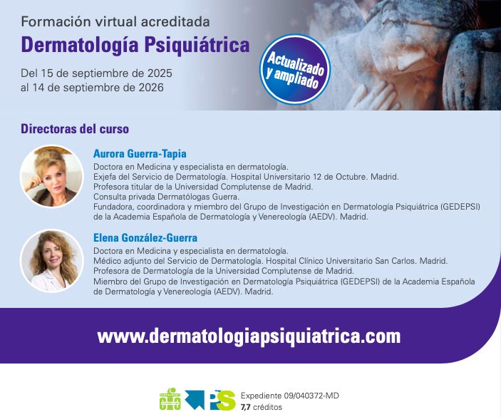 Segunda edici�n del Curso de Dermatolog�a Psiqui�trica DERPSI-2